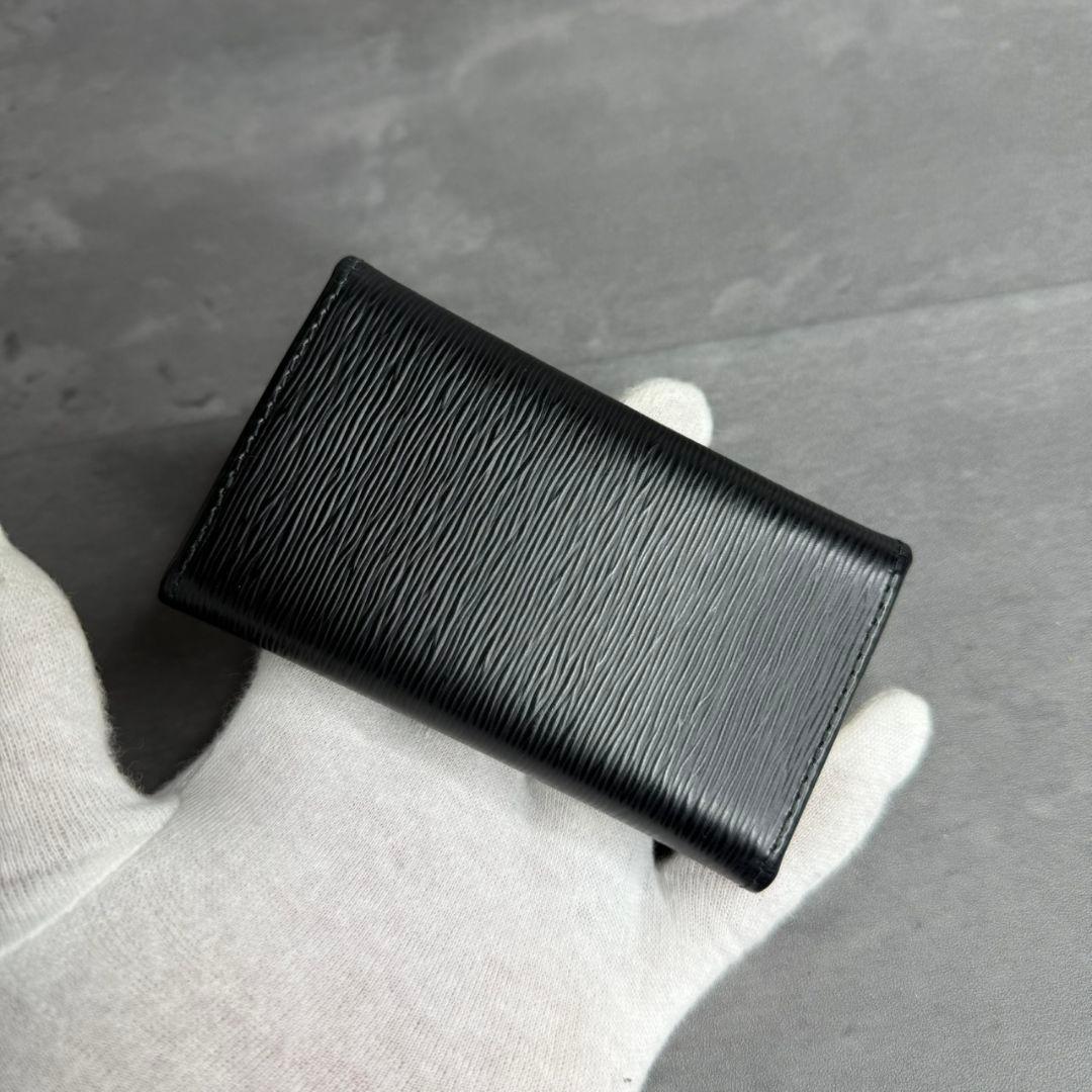 極美品】PRADA 6連キーケース トライアングル ヴィッテロムーブ RFID