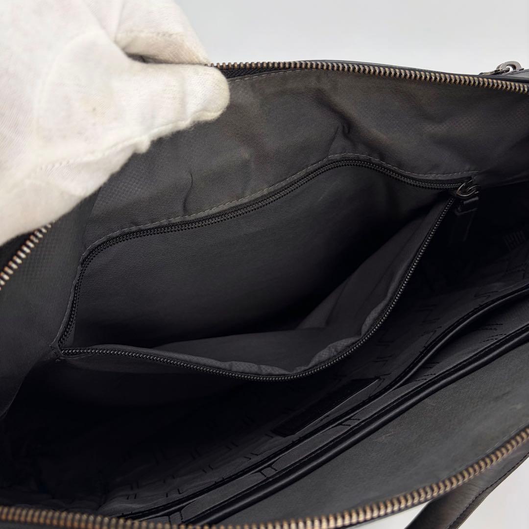 【美品】トゥミ ビジネスバッグ ハリソン バーンズブリーフ スリム ブラック