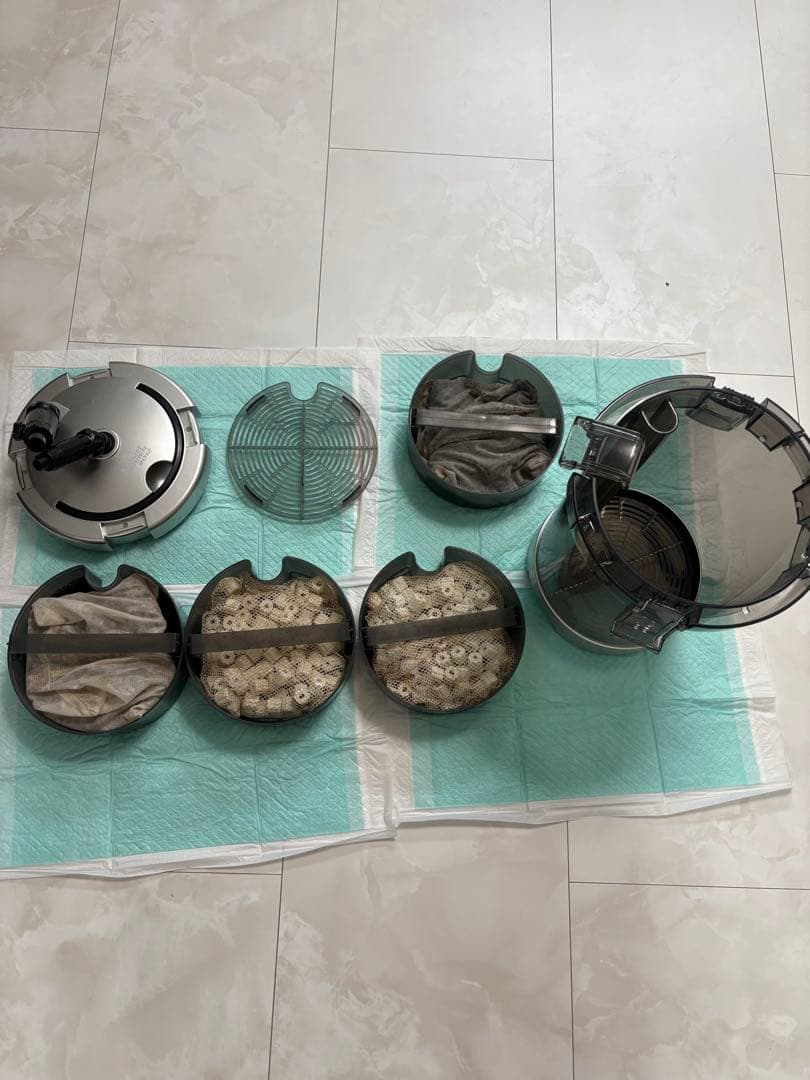 masato様90㌢大型ガラス水槽・水槽棚セット（フィルター・LEDライト