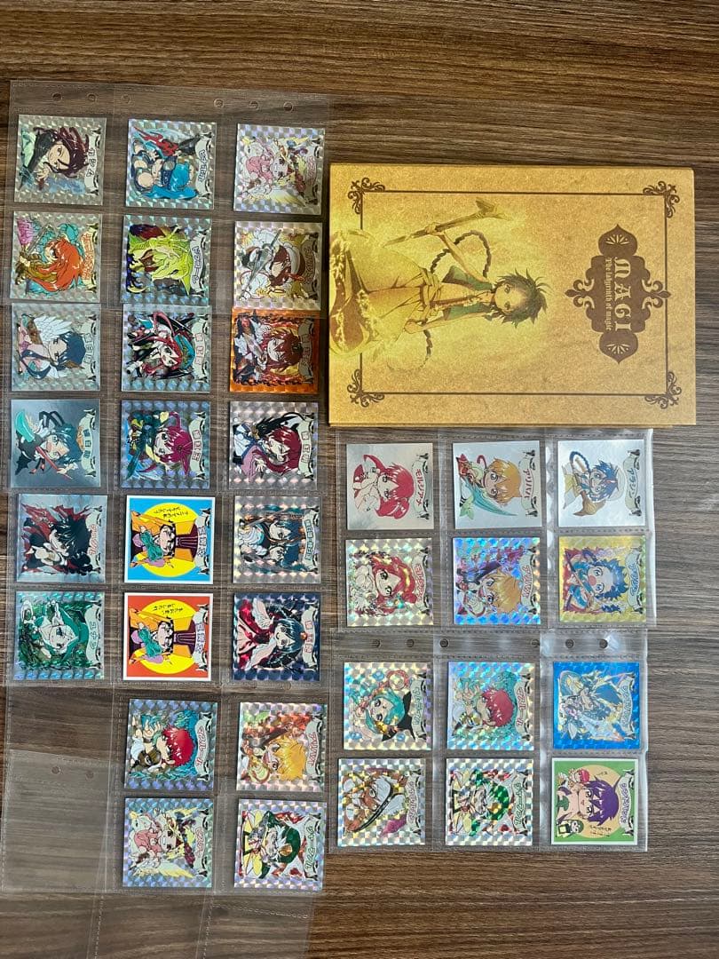 MAGI　びっくりマギシール＋特製フォルダ　セット　おまけ付き