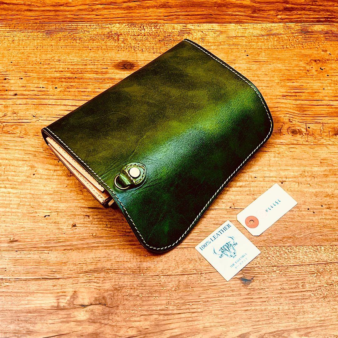 メンズ 財布 長財布 本革 ラウンドファスナー メンズ ヌメ革 栃木レザー