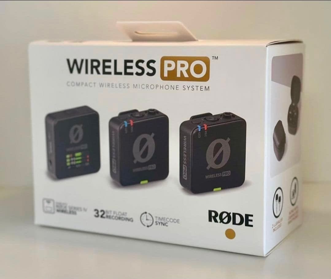【極美品・ほぼ新品】RODE WIRELESS PRO(ワイヤレス プロ)