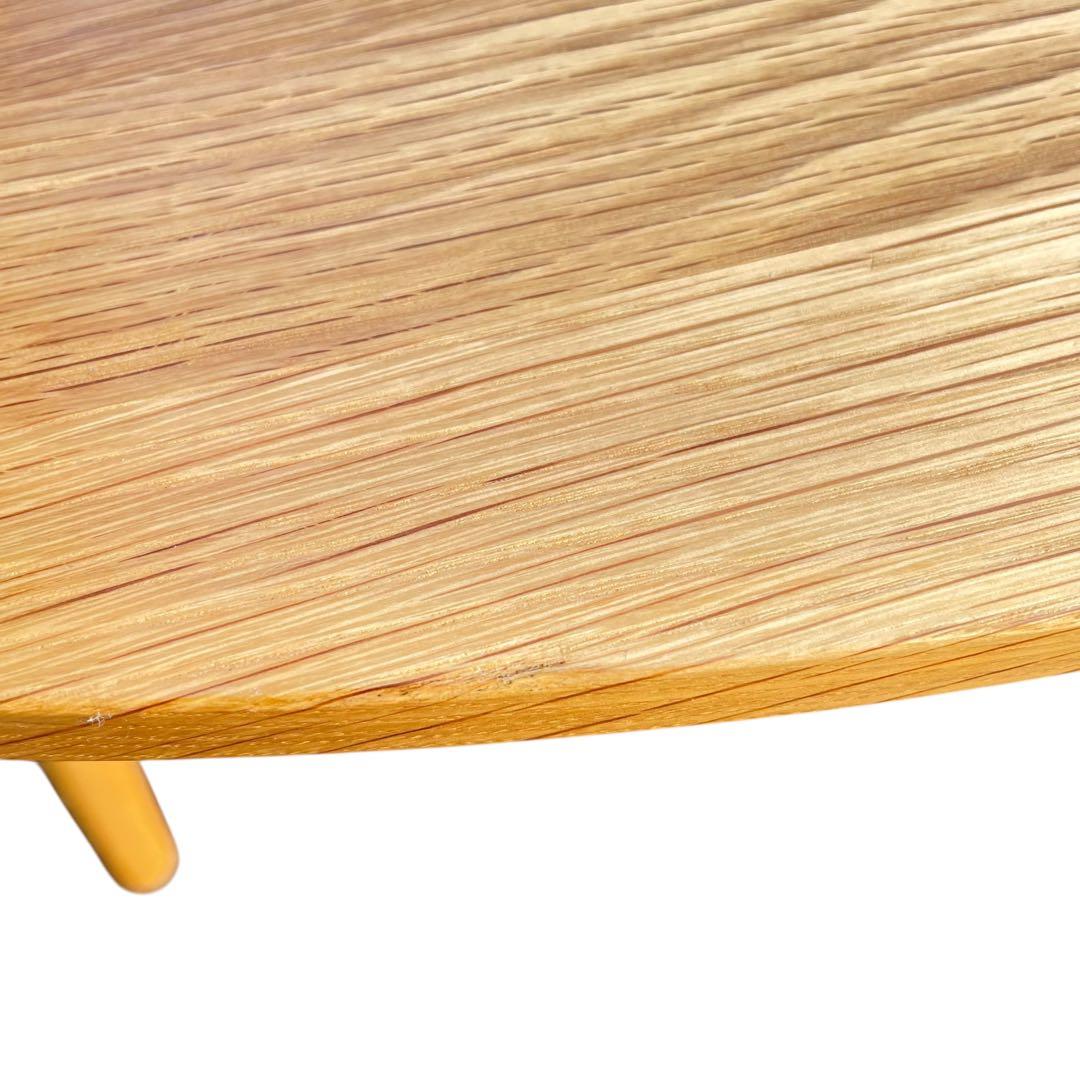 HR575 【美品】ウニコ　SOLK ソルク　ラウンドダイニングテーブル