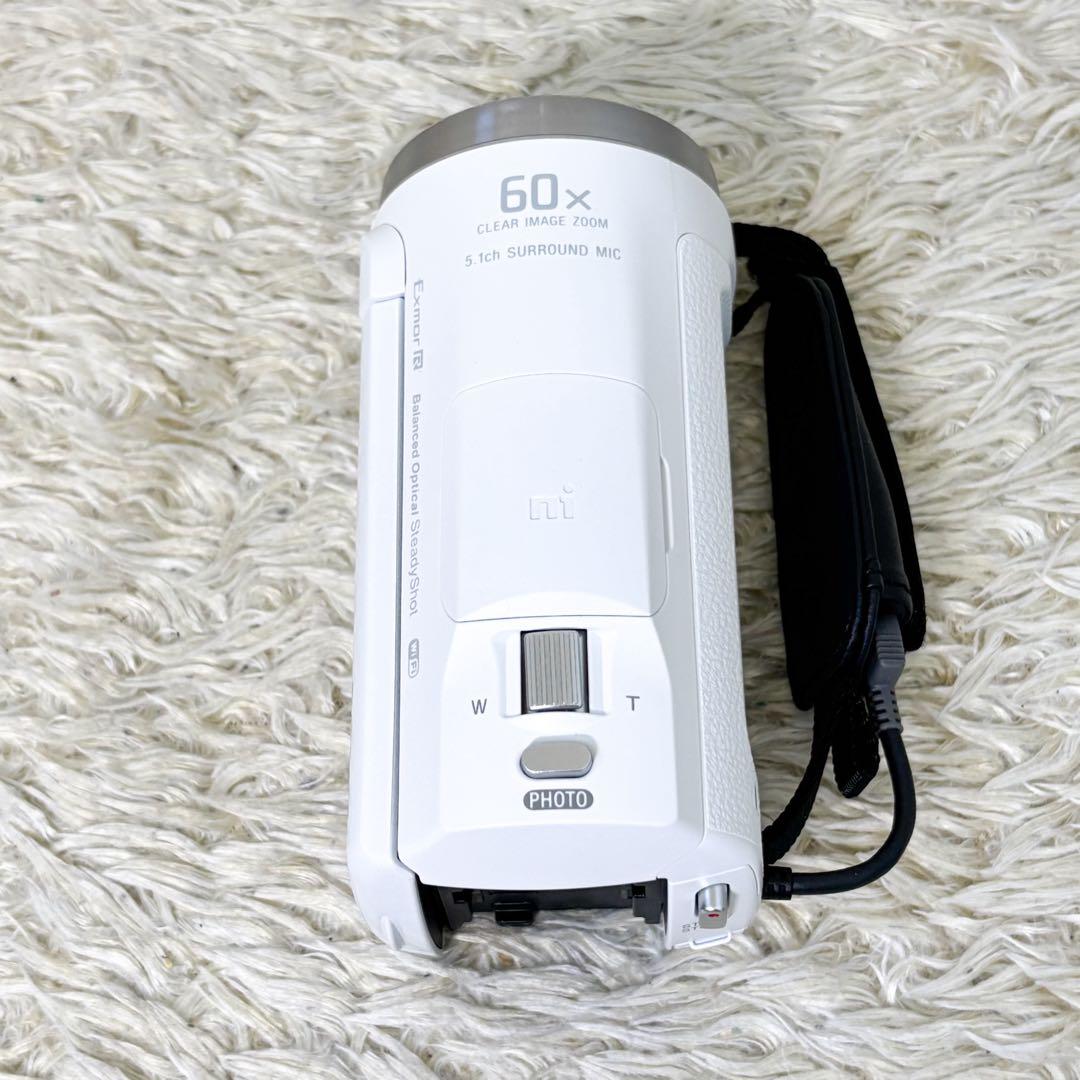 【未使用】ソニー ハンディカム HDR-CX680 ビデオカメラ ホワイト