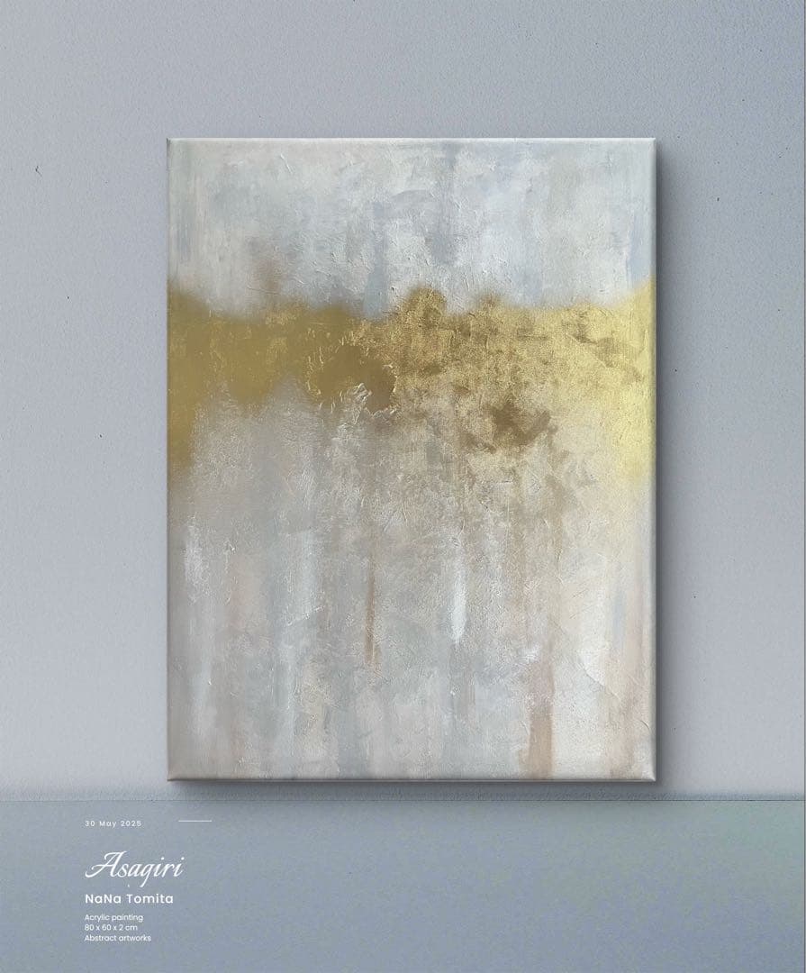 インテリア/和風/禅/絵画/アート/抽象画/モダン/ホテル/ホワイト/ゴールド