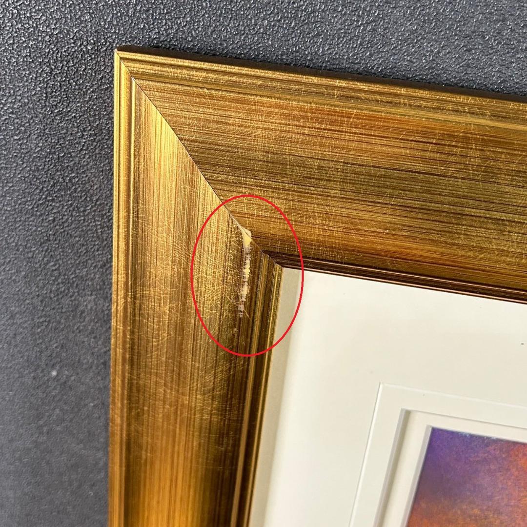 美品 荒木幸史「コスモス」肉筆画 直筆サイン入り 2012年 コスモスの