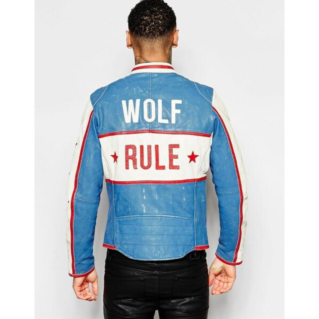 DIESEL レーシングジャケット L L-Racing Jacket ブルー - メルカリ