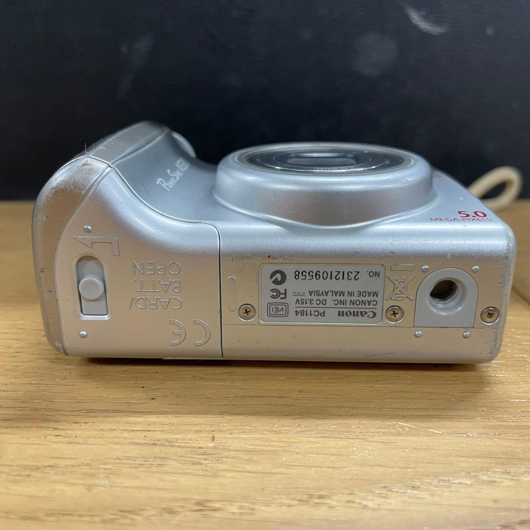 動作品 Canon PowerShot A530 単三電池式 デジカメ