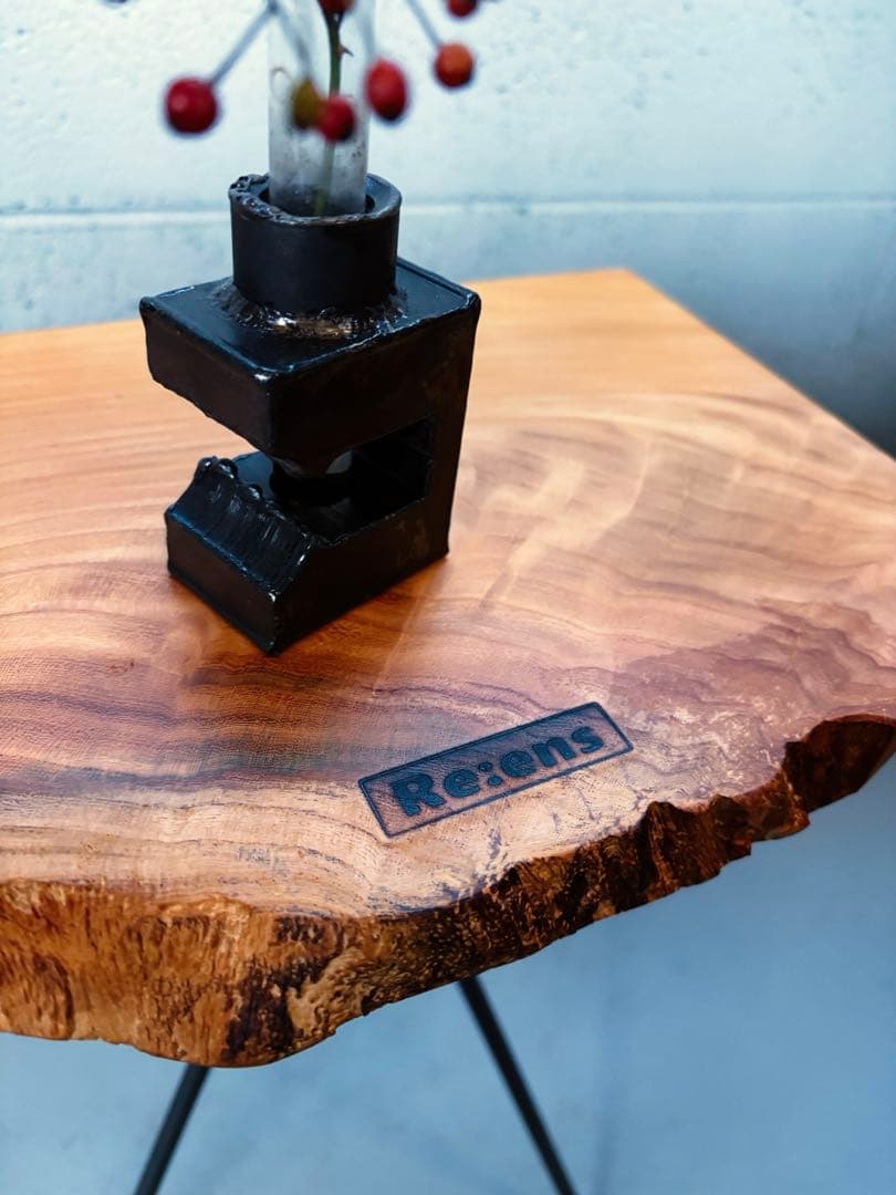 欅サイドテーブル コーヒーテーブル ナイトテーブル 観葉植物置き台 欅