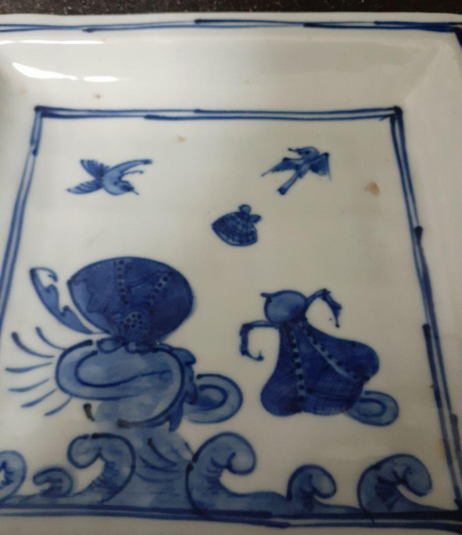 古余呂技窯 名工 【川瀬竹春】造 中国明代 天啓染付写し