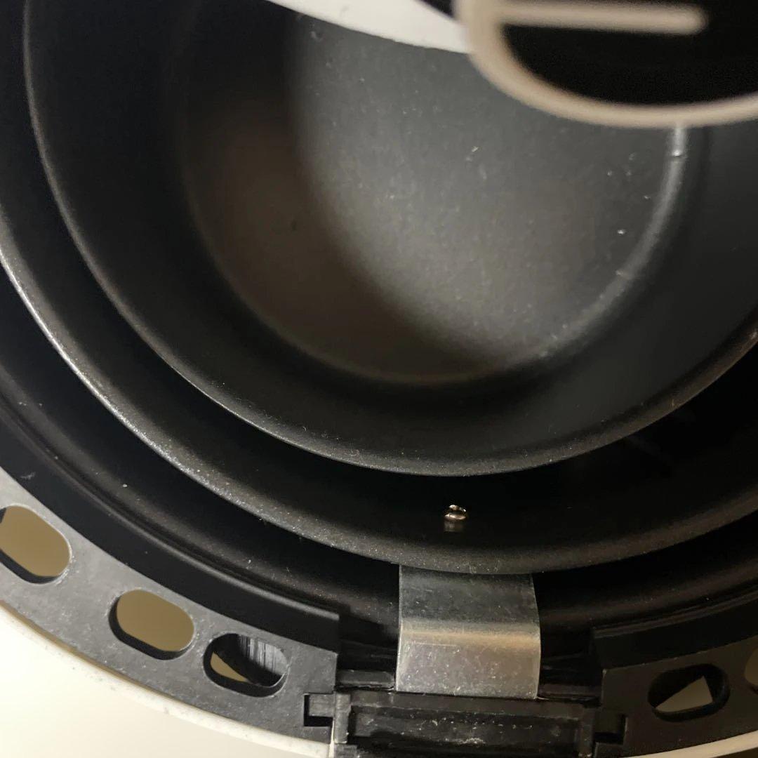 ◇中古品◇ホワイト 電気フライヤー 2つの温度設定 13-624