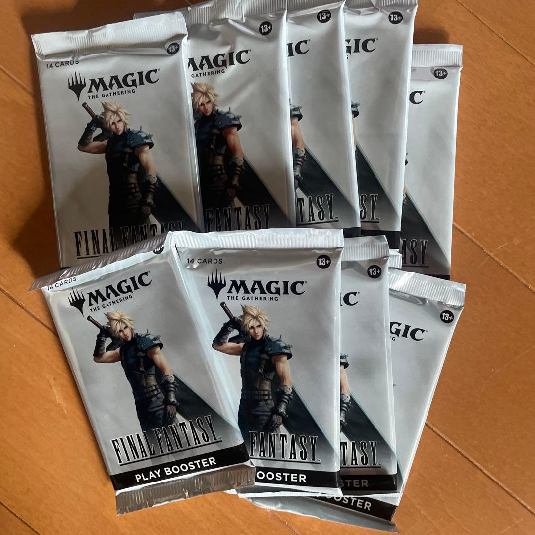 mtg ff プレイブースター 英語 9パック バンドル MTG マジック：ザ