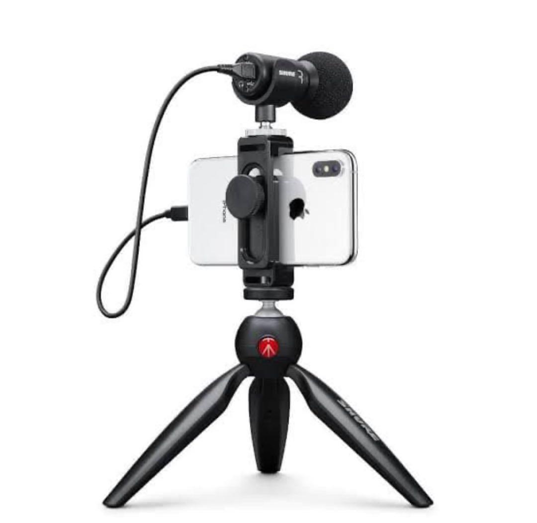 未使用 SHURE デジタルステレオコンデンサーマイクロフォン