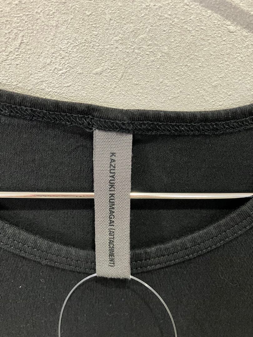 KAZUYUKI KUMAGAIフレスカ天竺 カットオフタンクトップ