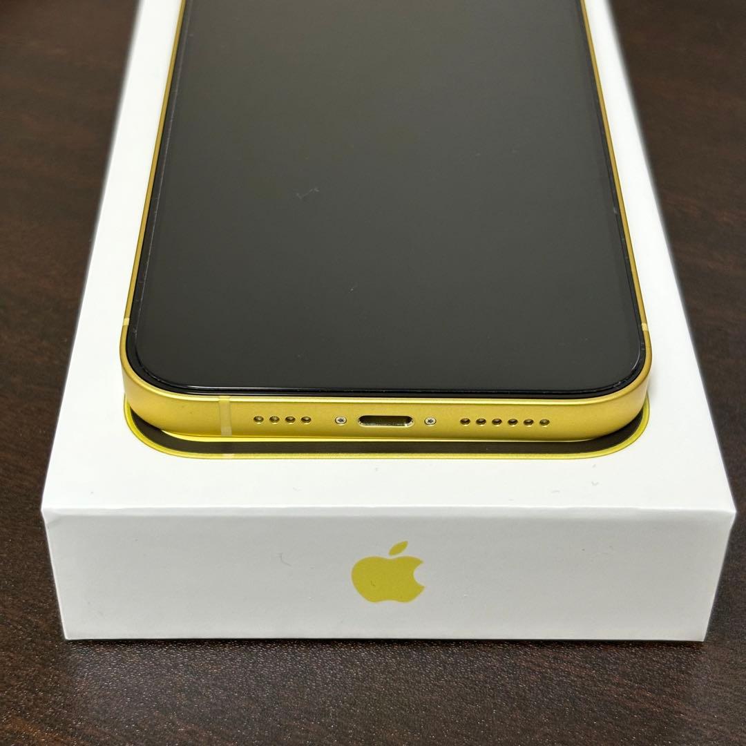 iPhone 14 Plus 128GB イエロー SIMフリー最大容量100%