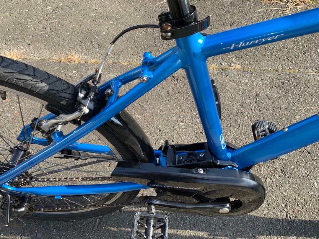 動作確認済 送料無料Panasonic 電動自転車Hurryer MTB7速26