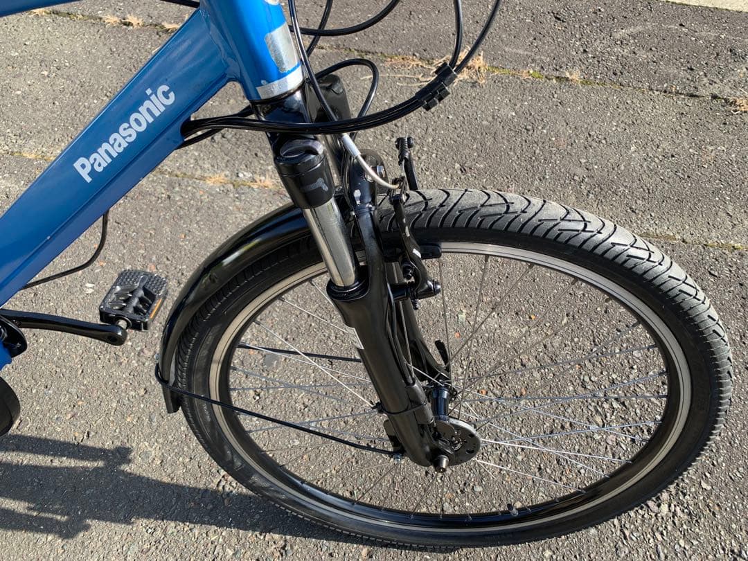 動作確認済 送料無料Panasonic 電動自転車Hurryer MTB7速26