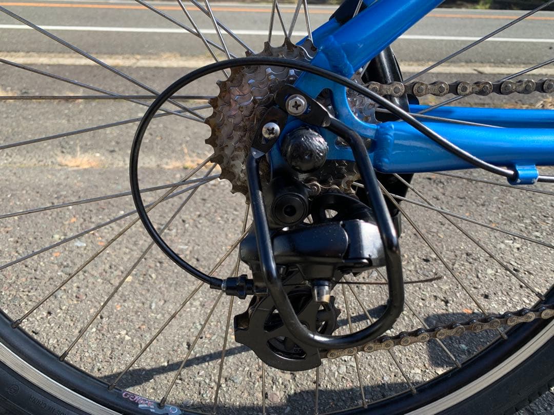 動作確認済 送料無料Panasonic 電動自転車Hurryer MTB7速26