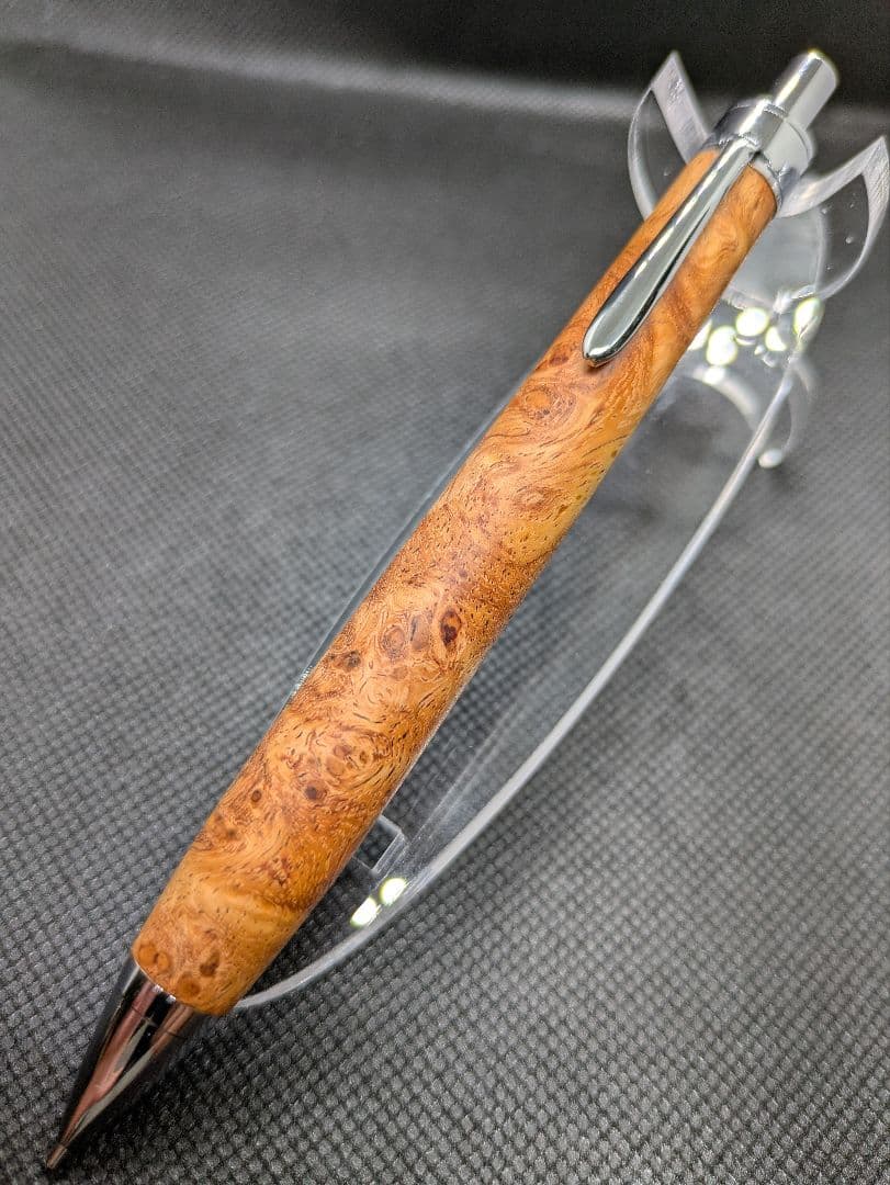 花梨瘤 シャーペン0.5mm 工房楔監修 加藤金属 - メルカリ