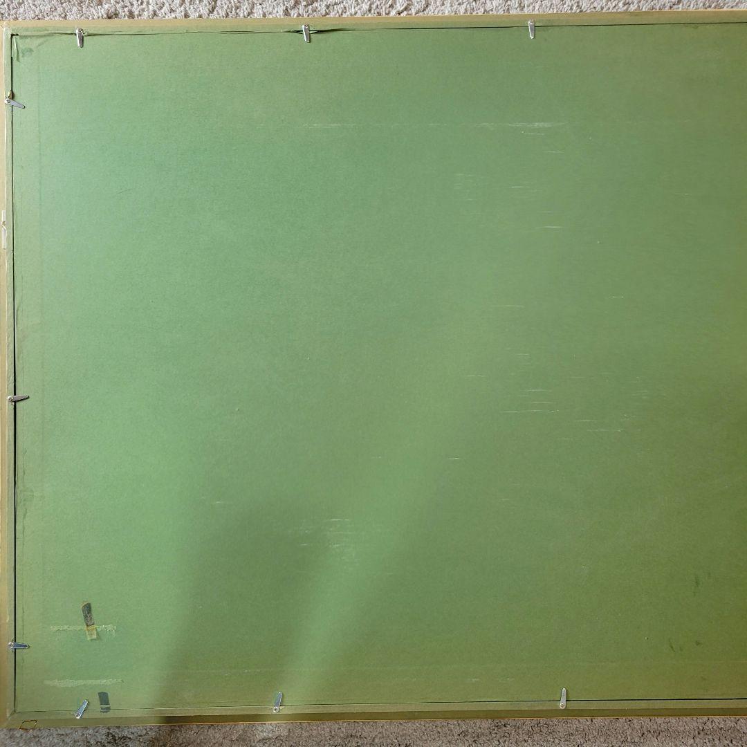 風景画　M.Ryuji　F30号　額のみ