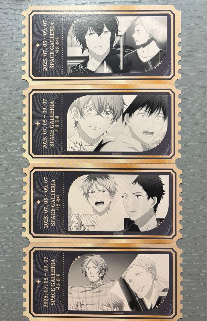 ギヴン展 チケットカード 特典 韓国