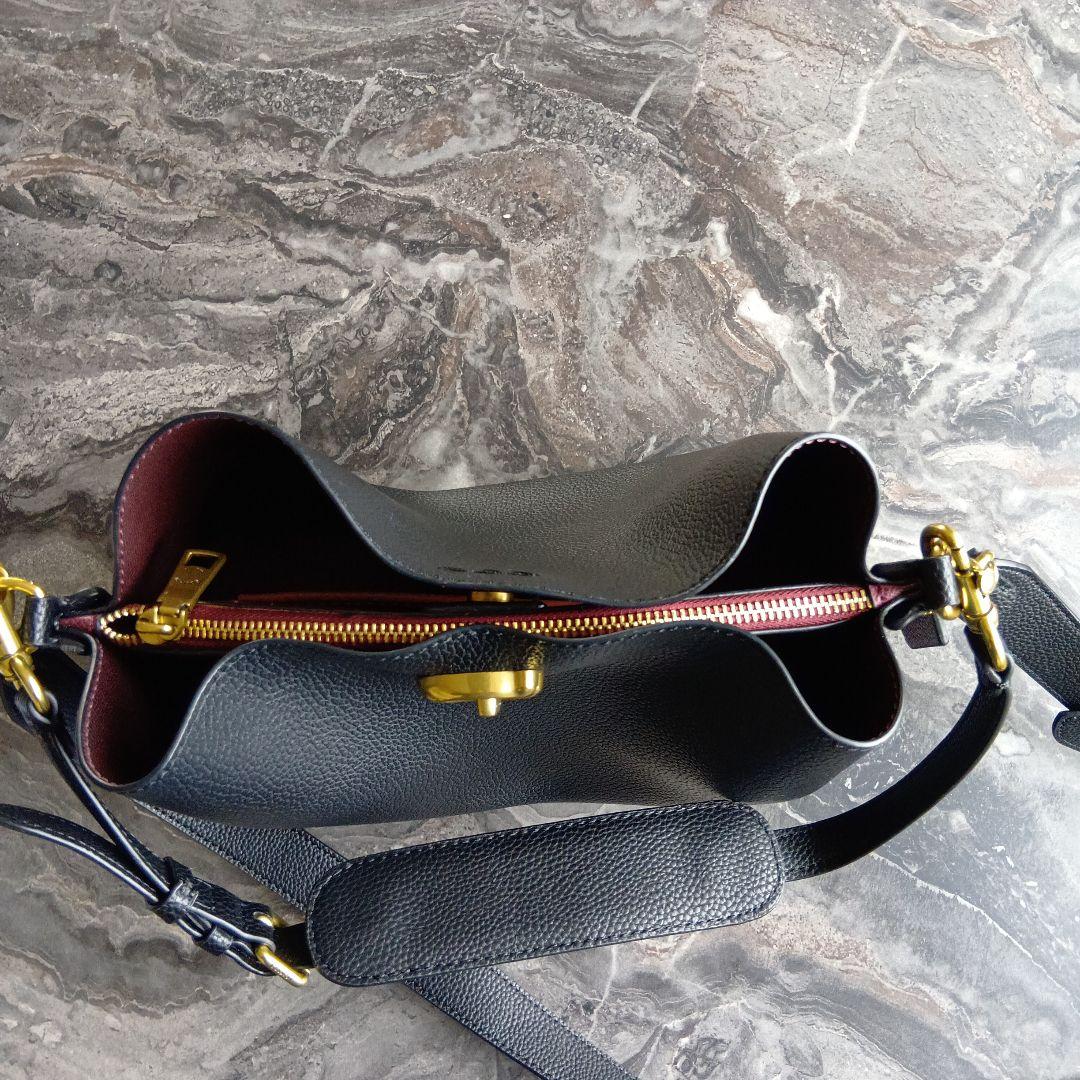 COACH コーチ ウィロウ ショルダー バッグ カラーブラック