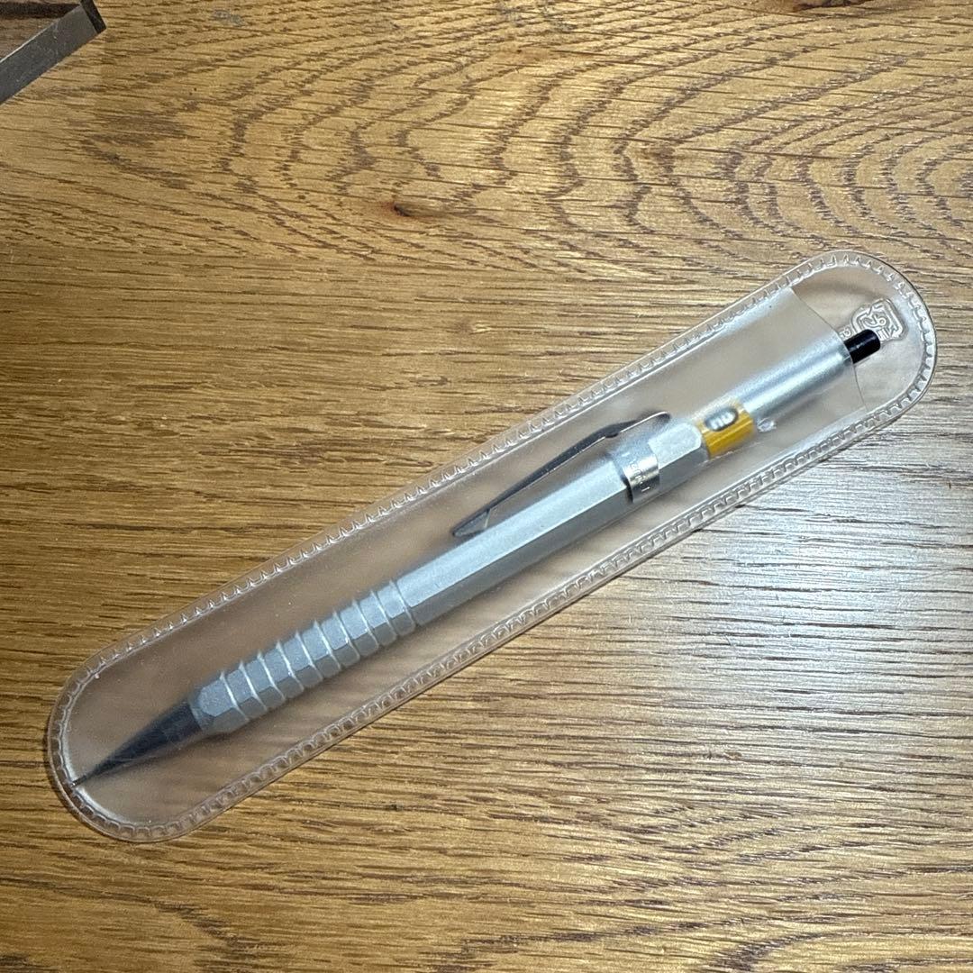 廣瀬鐵筆堂 六角軸 アルミ PG5カスタム クリップ付き