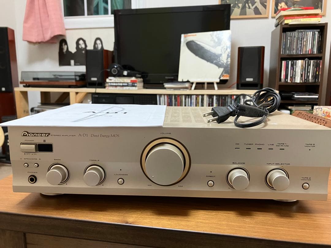 パイオニア Pioneer プリメインアンプ A-D1希少動作品 Pioneer