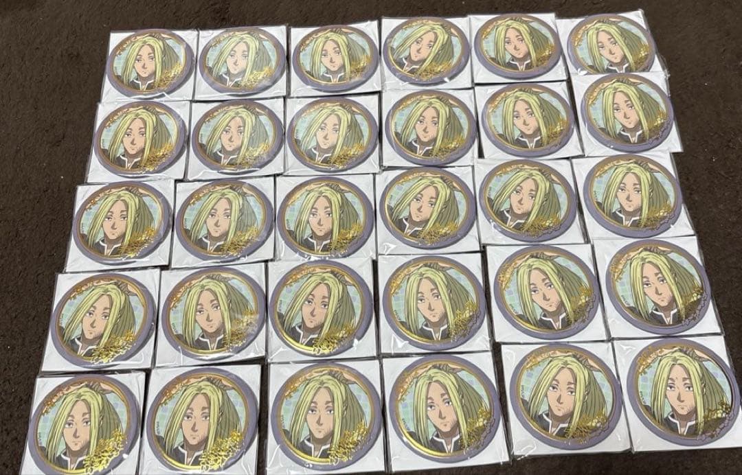 あー　箔押し缶バッジ　神々廻 サカモトデイズ party mission 神々廻 箔押し缶バッジ - メルカリ