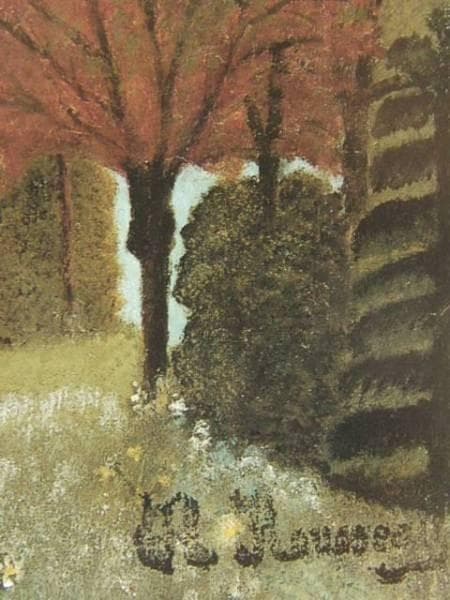 Henri Rousseau、Coin de Parc、海外版超希少レゾネ