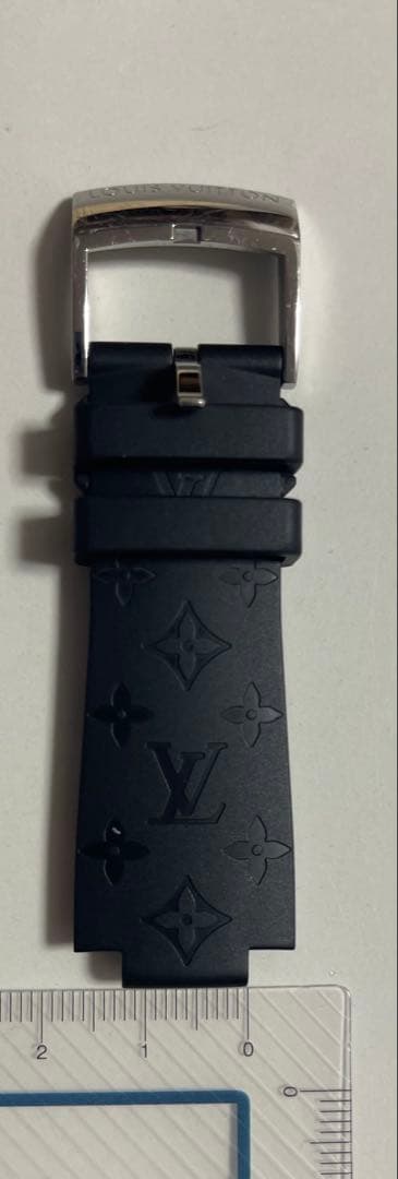 LOUIS VUITTON タンブール モノグラム ラバーストラップ ブラック