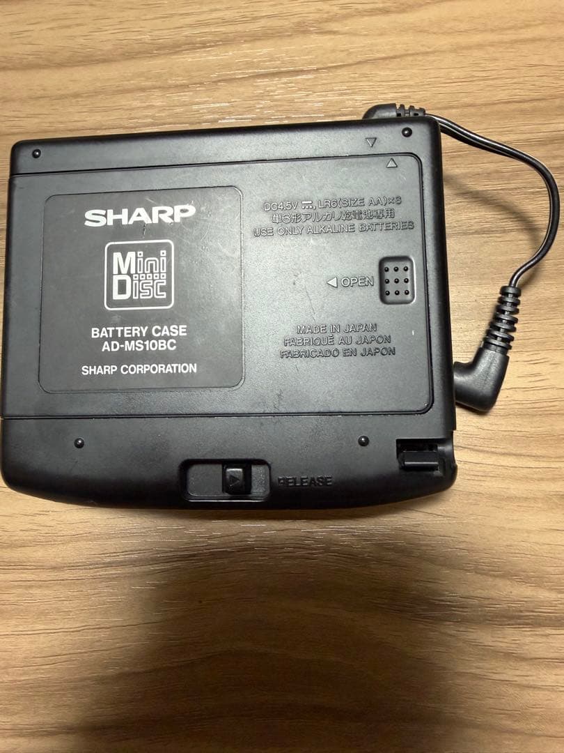 ジャンクSHARPポータブルプレーヤーMD-MS100-s - メルカリ