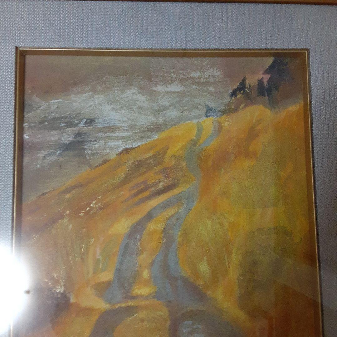 古い加藤美代三日本画/日展委嘱京展関西賞無鑑査