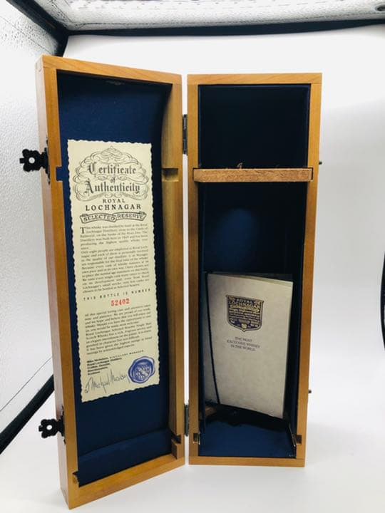 ROYAL LOCHNAGAR Selected reserve 空瓶・空箱