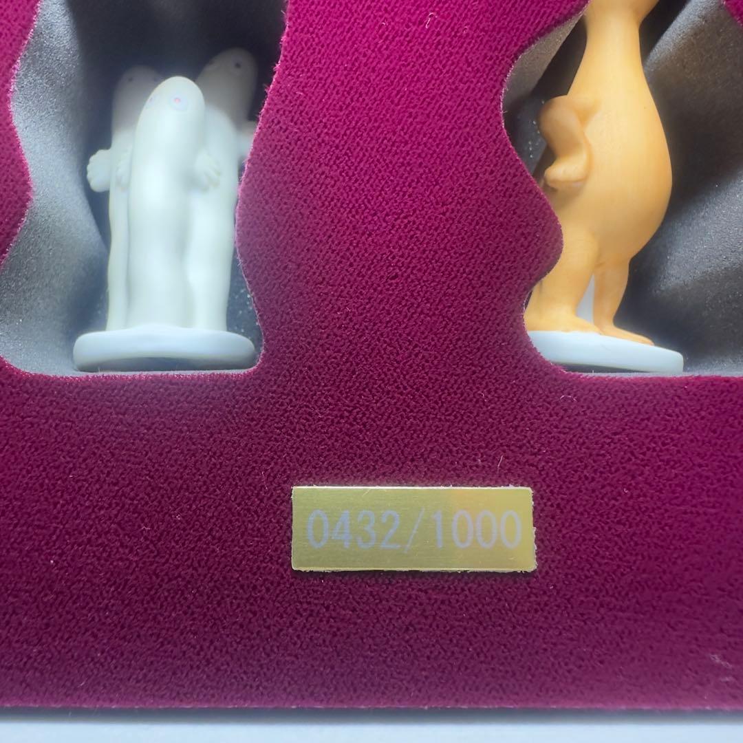 非売品 ムーミン 陶器製 フィギュア 限定1000個 シリアルナンバー入り