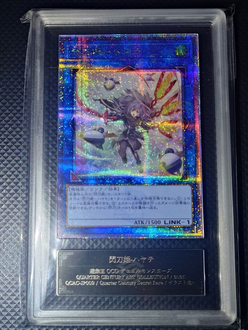 閃刀機ーハヤテ 閃刀姫ーレイ 25th ARS10 鑑定書付き 絵違い セット