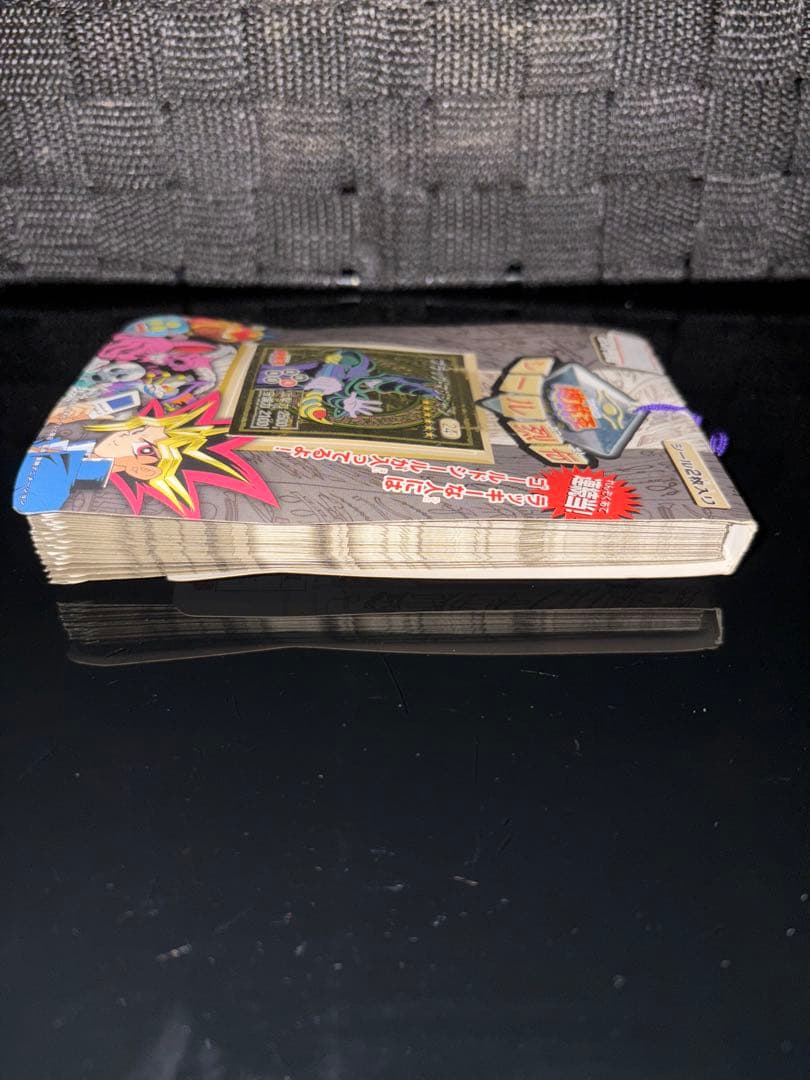 1998年 未開封品 遊戯王 シール烈伝 ブラックマジシャン編 1束