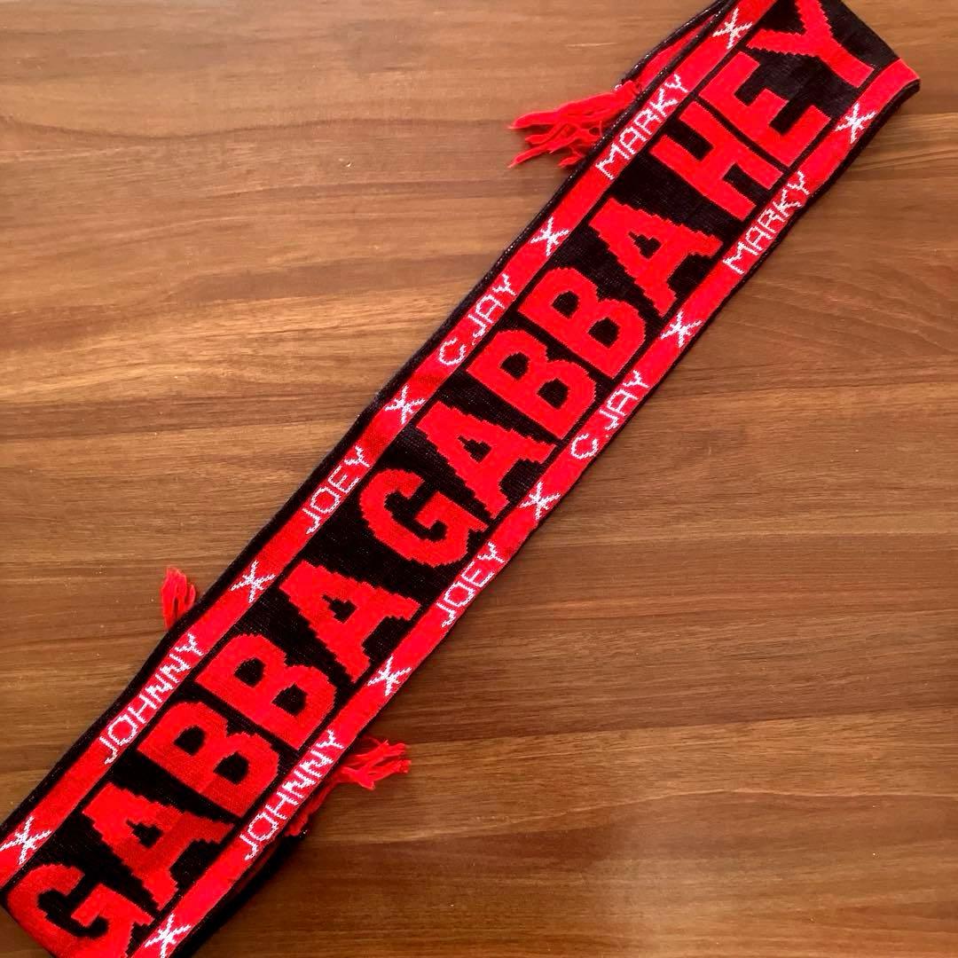 当時物 90's ツアー RAMONES ラモーンズ マフラー ニット帽 レア