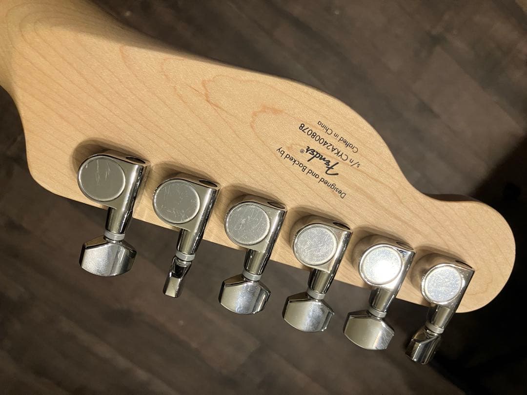 美品スクワイヤーテレキャスターアフィニティ現行機 サンバースト