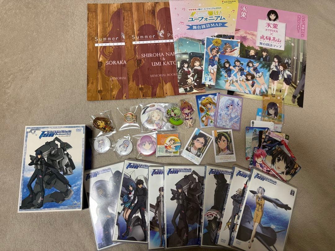 大量】アニメグッズ まとめ売り 100点以上 京アニ／KEY／ちいかわ 他③