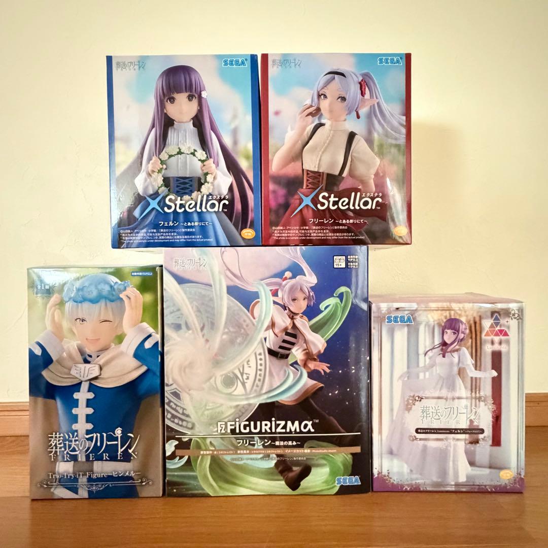 葬送のフリーレン フィギュア プライズ 5点セット まとめ売り - メルカリ