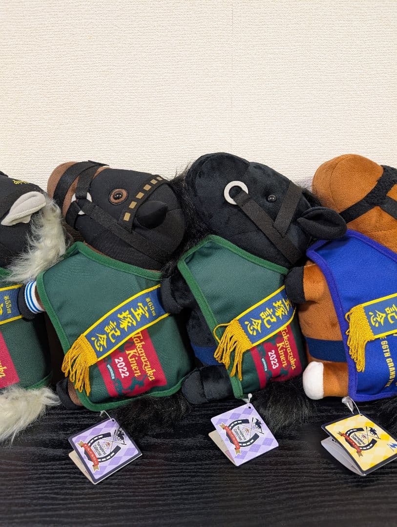 サラブレッドコレクション馬服コスチュームぬいぐるみ7頭セット※全てタグ付き