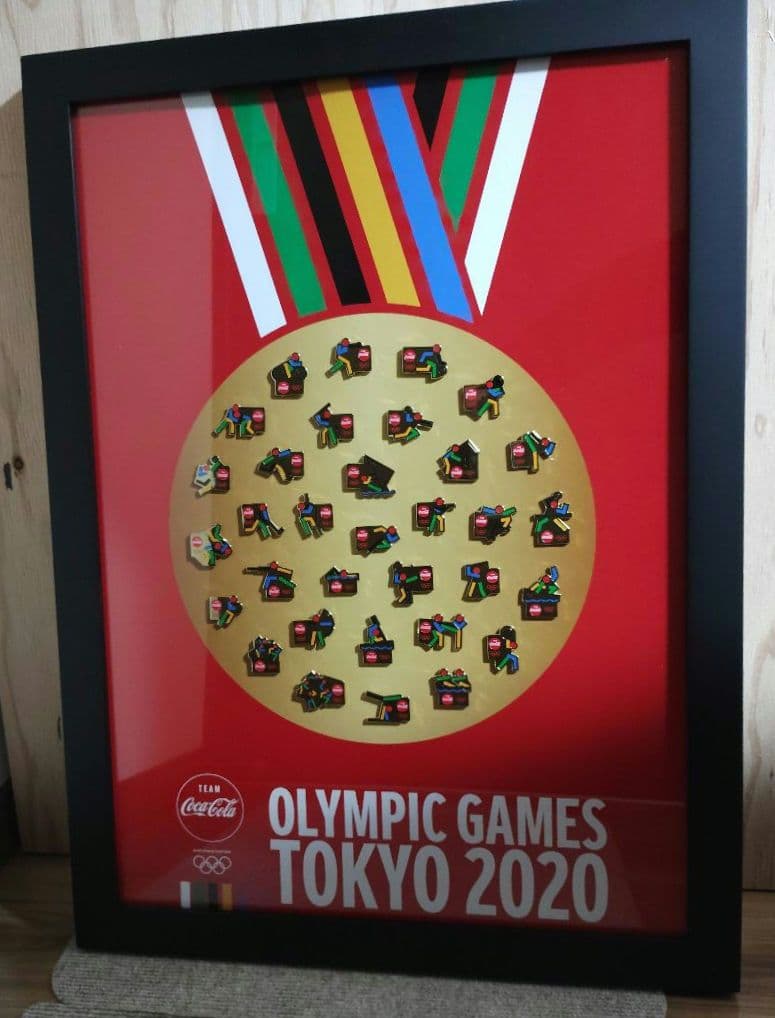 コカコーラ 東京オリンピック ピクトグラムピンバッジ コンプリートセット