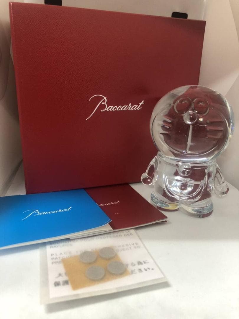 美品 Baccarat バカラ ドラえもん フィギュリン クリスタル オブジェ 楽天市場】【正規店入荷】【名入れ代込】【ロゴ対応】Baccarat バカラ