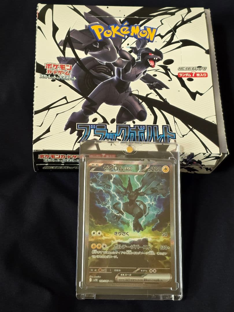 【SAR】ゼクロムex SAR sv11B 169/086 ブラックボルト