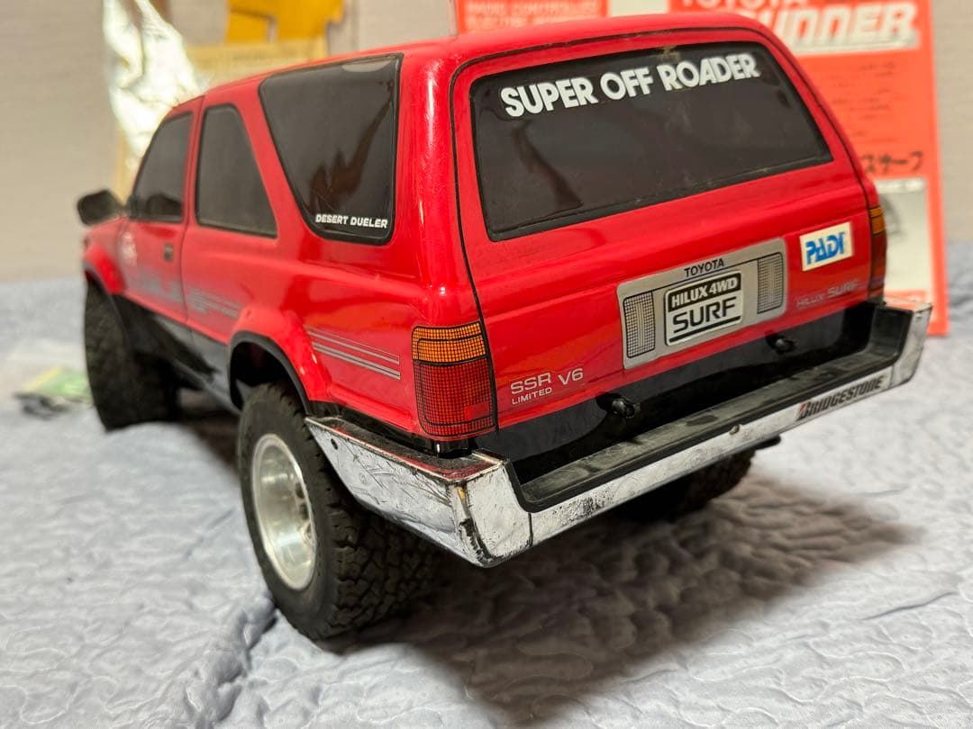 希少！年代物　京商製　1/9 電動ラジコン　ハイラックスサーフ4WD 【稼動品】