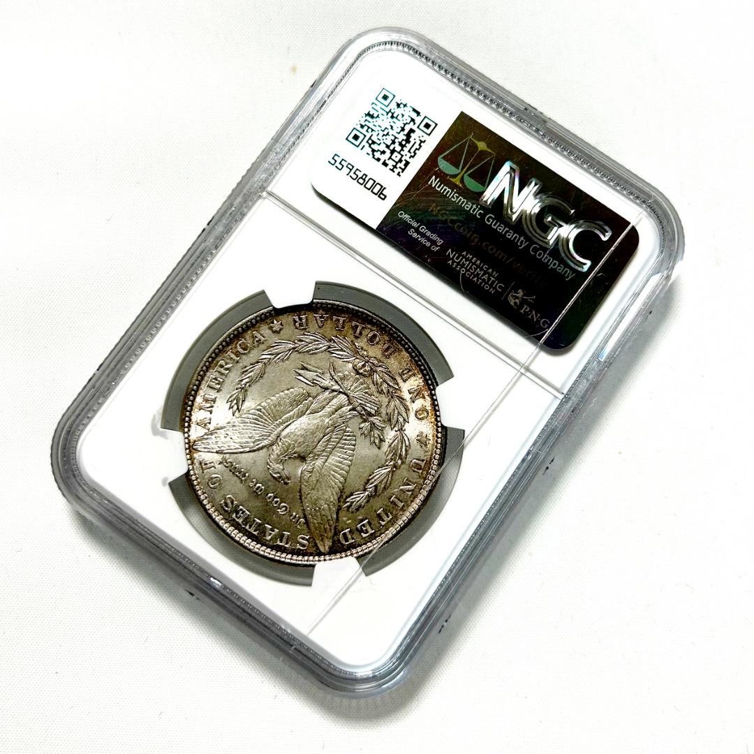 1887年 MORGAN SILVER DOLLAR アメリカ NGC MS63 - メルカリ