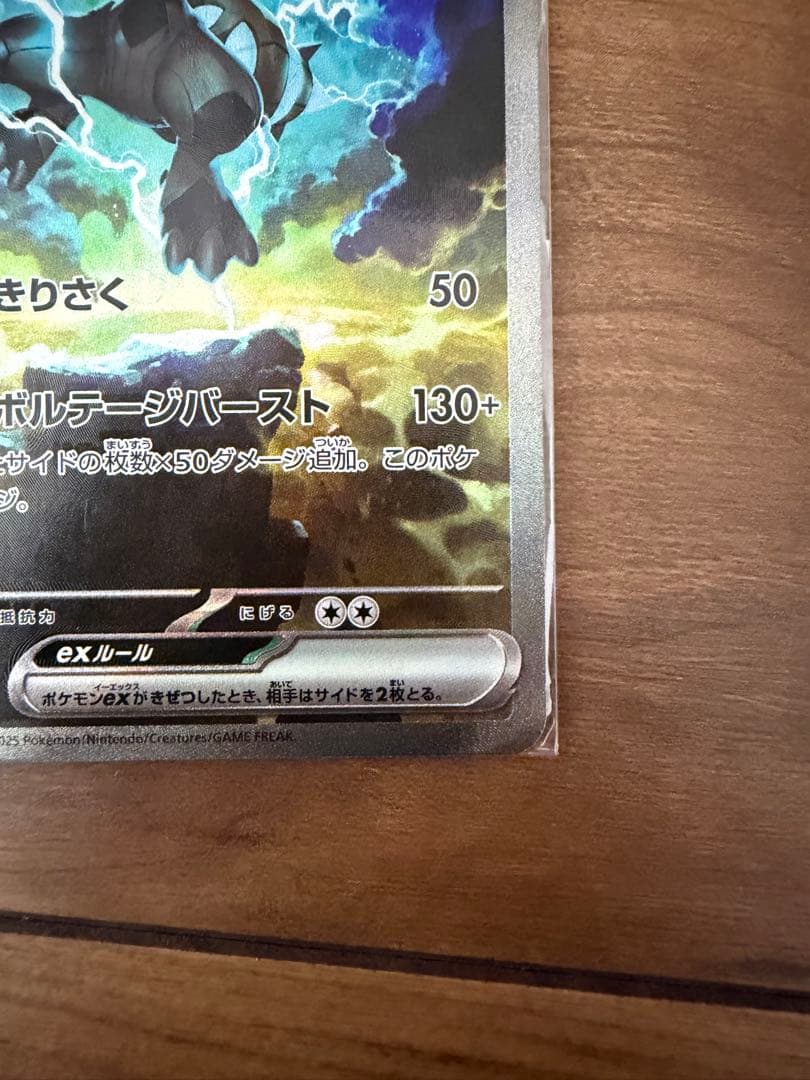 ゼクロムex sar 169/086