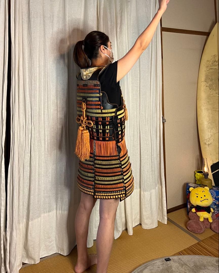 最高級！【美品】『 胴 鎧 』丸武工房製【現代 甲冑•等身大】当世具足