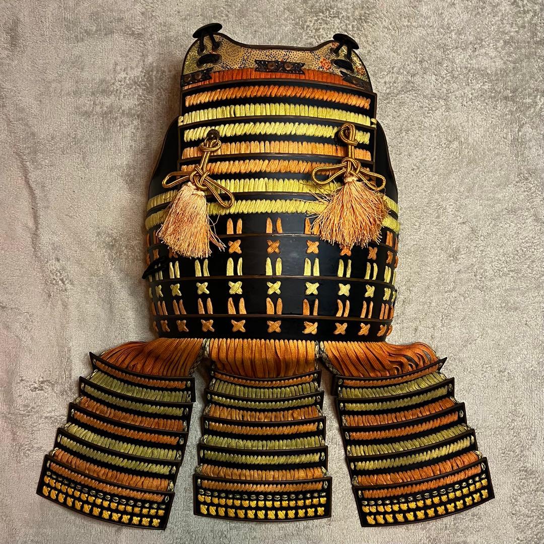 最高級！【美品】『 胴 鎧 』丸武工房製【現代 甲冑•等身大】当世具足